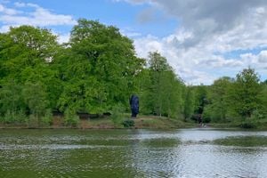 [Jaume Plensa][0], _Wilsis_. Yorkshire Sculpture Park, United Kingdom. Photo: Georges Armaos. 


[0]: https://ocula.com/artists/jaume-plensa/